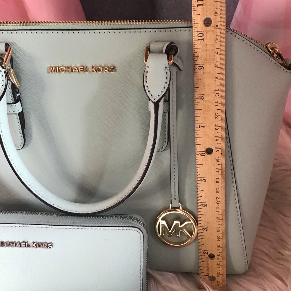 Michael kors Lrg Ciara Satchel & wallet SET - Picture 9 of 16